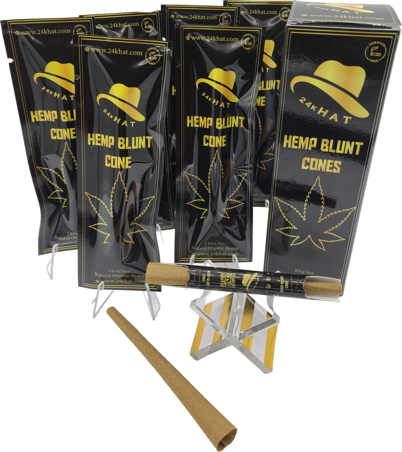 Hemp Blunt Ultra-Fine Cones (King) 109mm